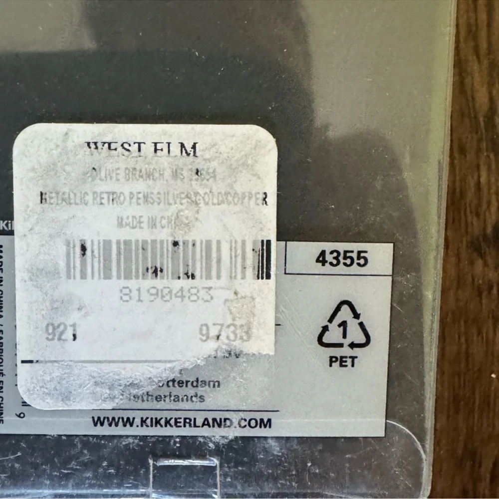 West elm metal retro pallpoint pens